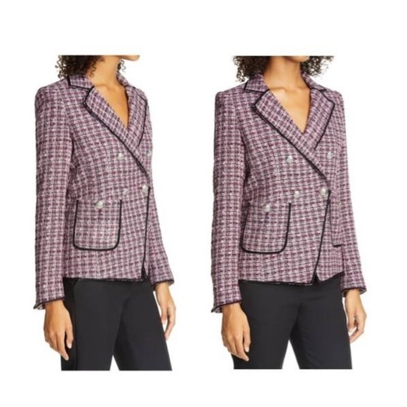 Veronica Beard Theron Tweed Jacket 